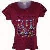 latest tops for girls dark chocolate color