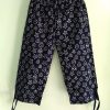 cotton Capri elastic waist