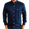 blue shirt for men