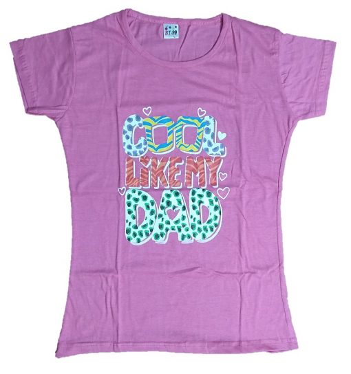 Pink t shirt for kid girl