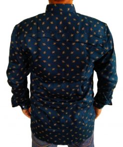 Alternative view of Blue shirt for men
