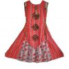 long frock orange