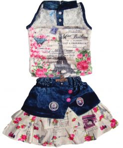 Alternative view of Skirt and top clothing set for girls
