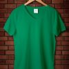 green t shirt