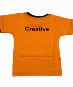 Alternative view of Round neck yellow t-shirt