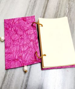 Alternative view of Handmade Notebook | Pink