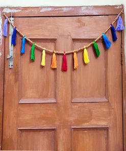 colorful door decoration hanging