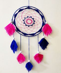 dream catcher pink and blue color