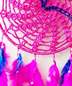 Alternative view of Pink Crochet Dream Catcher