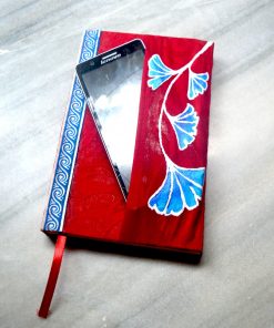 mobile diary with handmade designer cover