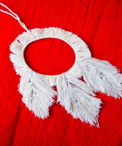 Wall hanging with jhalar