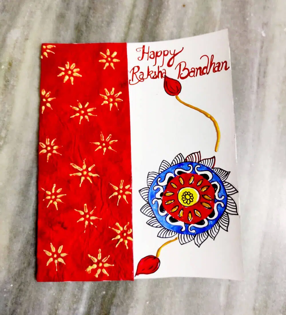 rakhi special gift card