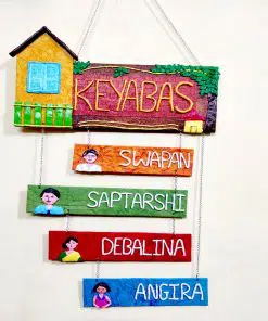 Alternative view of Customised Mega Name Plate