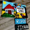 custom sweet home name plate