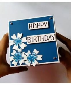 Alternative view of Happy Birthday Explosion Box