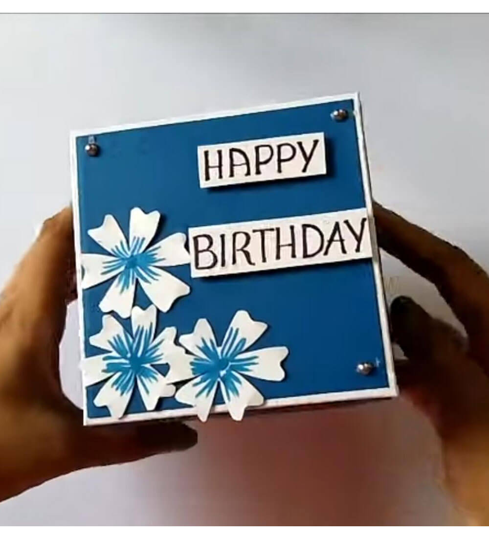 Buy Happy Birthday Explosion Box - Full customisation as per your ...