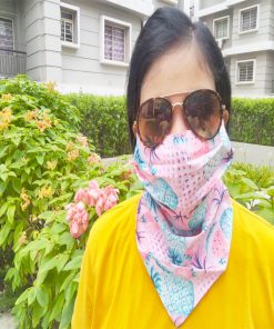 fruitela full cover face mask covering neck area