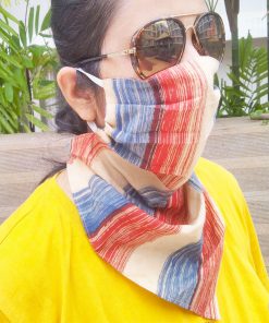 Alternative view of Cool Straw Full Cover Face Mask