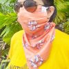Shiny Flora Full Cover Face Mask