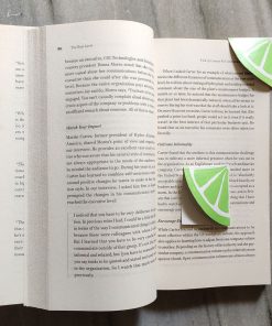 Alternative view of Green Lemon Bookmark  (Pack Of 4)