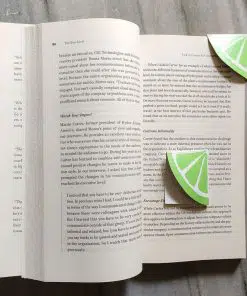 Alternative view of Green Lemon Bookmark  (Pack Of 4)