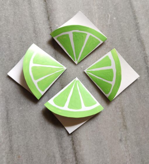 green lemon bookmark