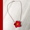 cherry flower necklace