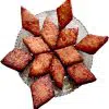 Crunchy Khasta Barfi made of coconut & maida traditional bengali sweets