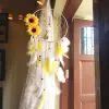 sunflower dream catcher with light