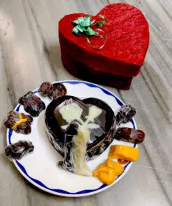 heart shaped chocolate gift hamper