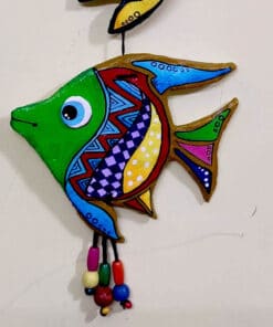Alternative view of Fish Art Wall Hanging
