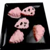 strawberry flavored chocolate with chocochips