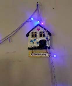 Alternative view of House of Love Bengali Art Wall Hanging