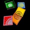 Multicolor Rangoli Tea Coasters