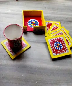 Rangoli Tea Coaster Set