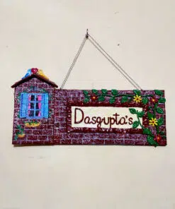 Alternative view of Customised Home Name Plate