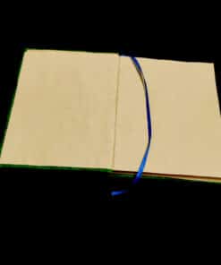 Alternative view of Blue feather Handmade Diary
