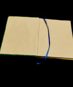 Alternative view of Blue feather Handmade Diary