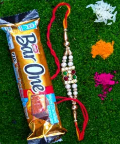 Alternative view of Manik Rakhi Combo