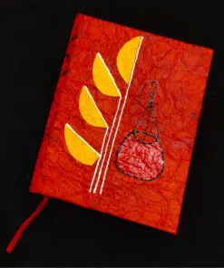 classic bengali art handmade diary