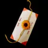 Sunflower Pearl Handmade Rakhi