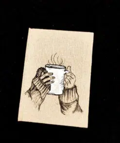 something hot small handmade diary