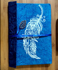 blue-feather-handmade-diary
