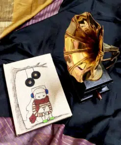 Committed with music small handmade diary