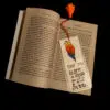 forever-free handmade bookmark made of hardboard and laminated