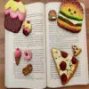 snacks and desserts combo fridge magnet