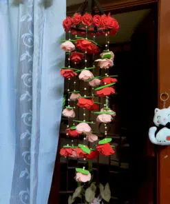 Alternative view of Jhoomar | Artificial multicolor roses