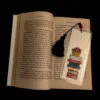 rosy break handmade bookmark