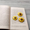 sunflower fridge magnet