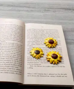 sunflower fridge magnet